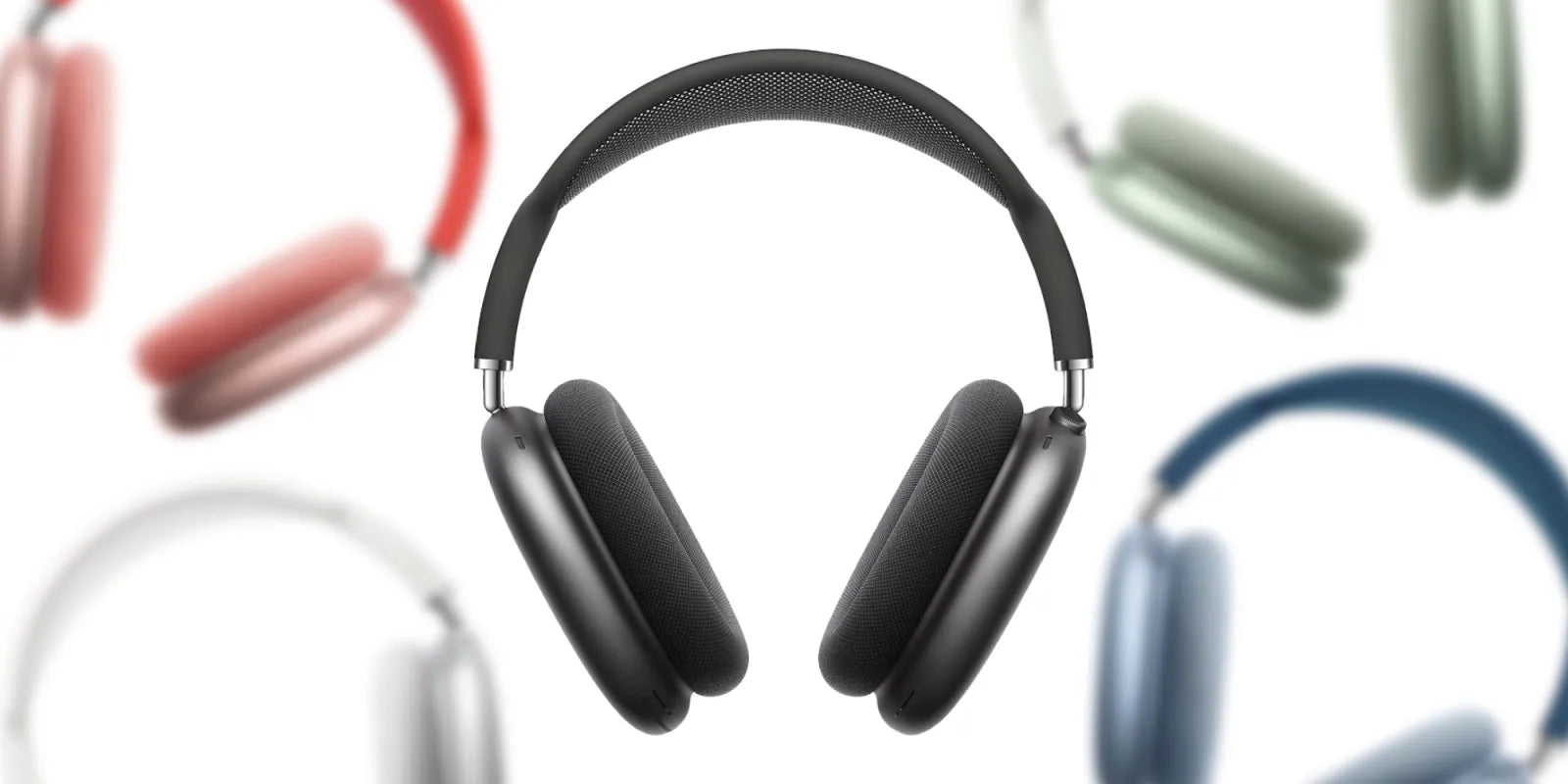 AirPods Max Wireless On-Ear Bluetooth Headphones with Pro-level Active Noise Cancellation, Personalised Spatial Audio with dynamic head tracking (Midnight)